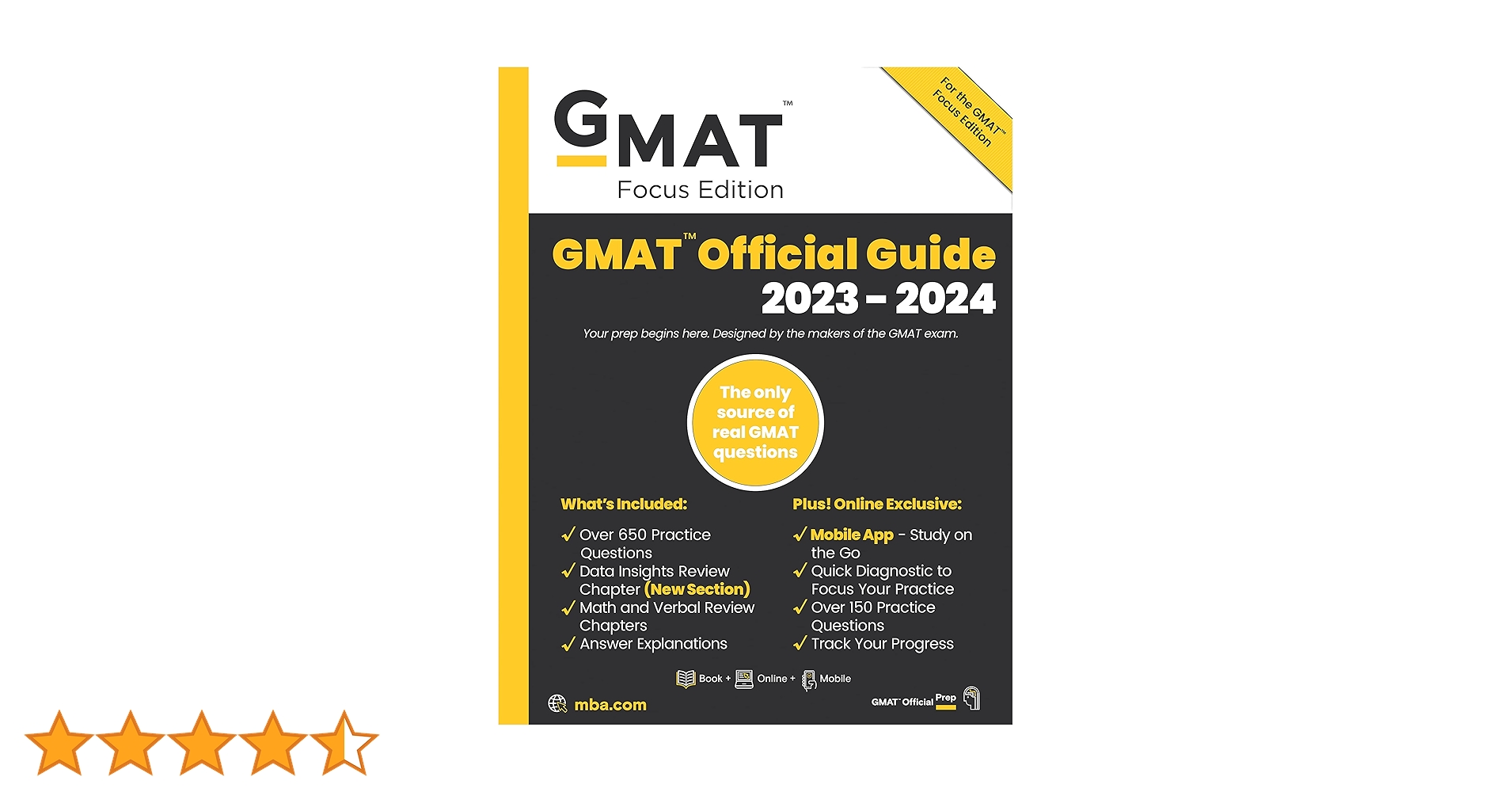 GMAT Official Guide 2023-2024 focus 4冊 GMAT Official Guide 2023-2024 Bundle, Focus Edition